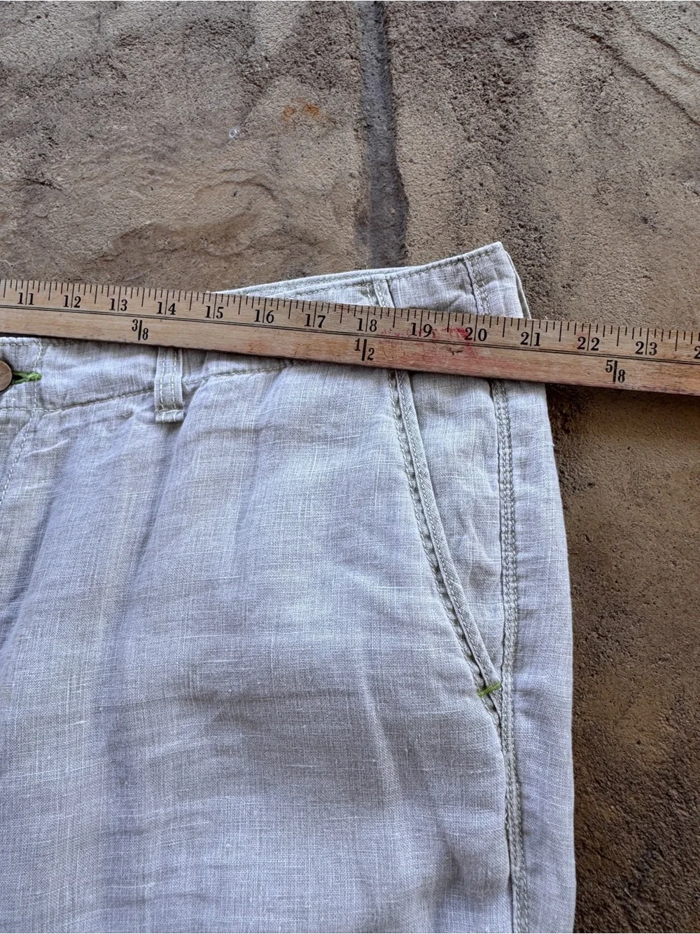 Tommy Bahama Relax Men’s 40x32 100% Linen Pants Beige Resort Casual